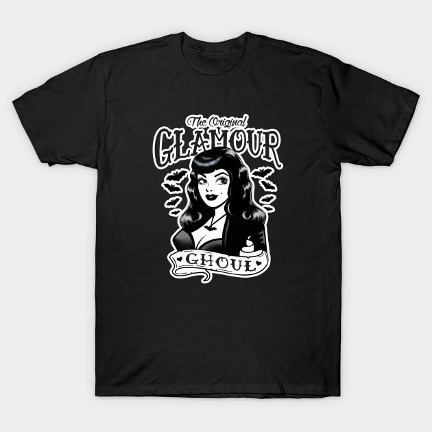 Glamour Ghoul T-Shirt by Gothic Rose